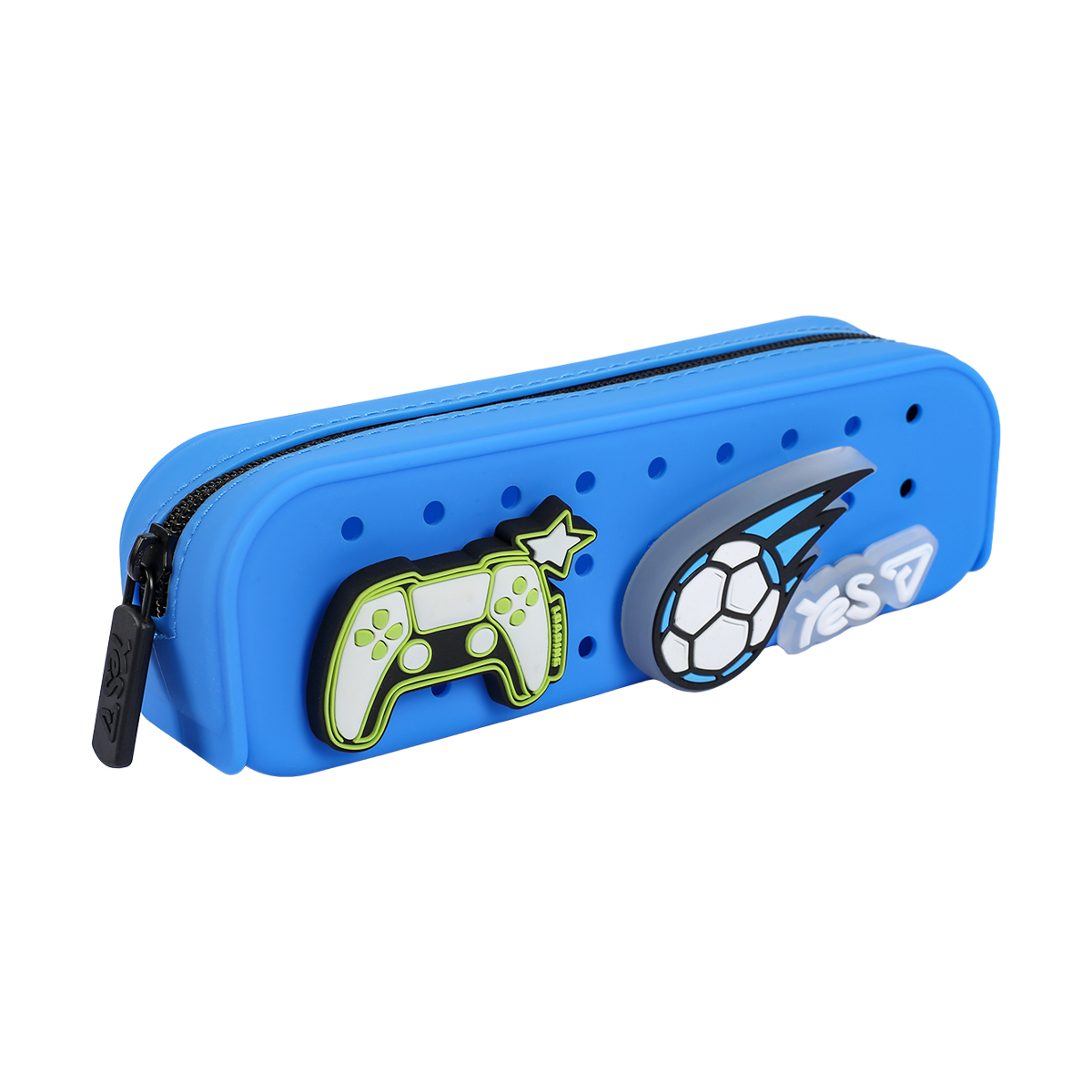 Пенал мягкий силиконовый YES PHS-2 Game Zone 533849 5х6х20 см