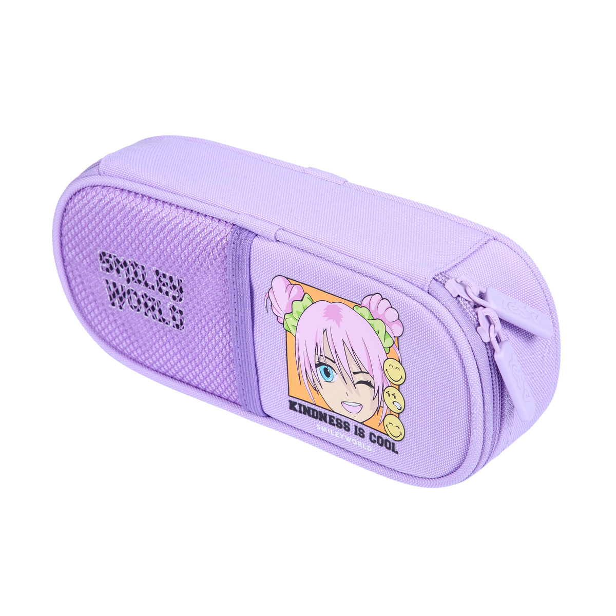 Пенал мягкий YES PH-30 Smiley World Anime 533779 22х9х5 см