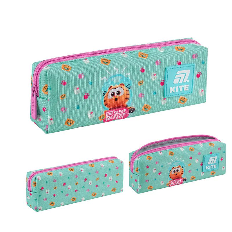 Пенал мягкий Kite Garfield GF25-642-2 4х7х19 см