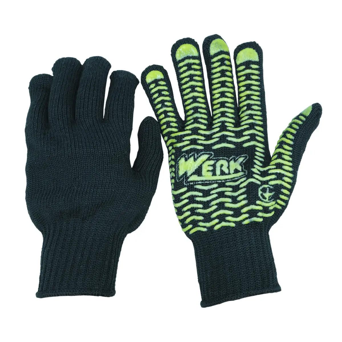 Перчатки рабочие Werk WE2165 XL желтые