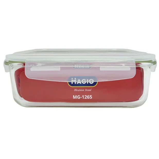 Контейнер пищевой с крышкой Magio MG-1265 1500 мл 22.9х17.5х7.7 см