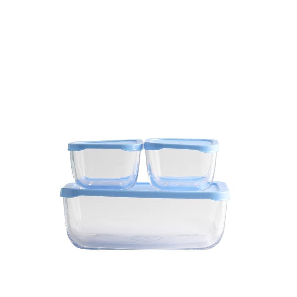 Набор контейнеров пищевых Pasabahce Snowbox PS-96881-3 3 предмета