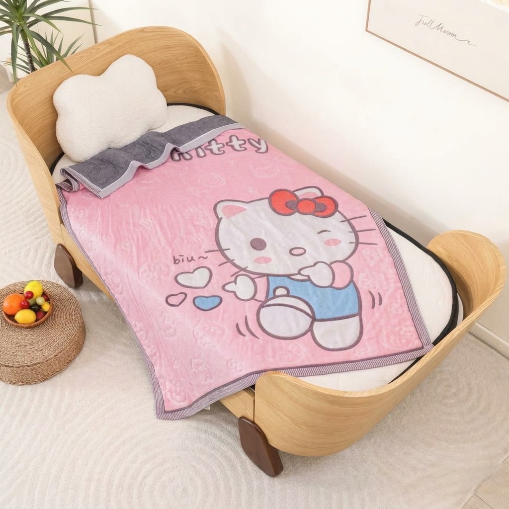 Плед детский из муслина Colorful Home 20758 120х150 см розовый