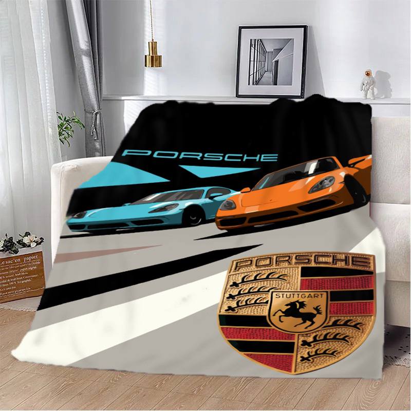 Плед 3D Porsche Дует 12126 160х200 см