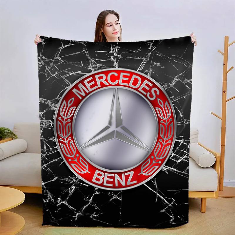 Плед 3D Mercedes-Benz RED 13446 160х200 см