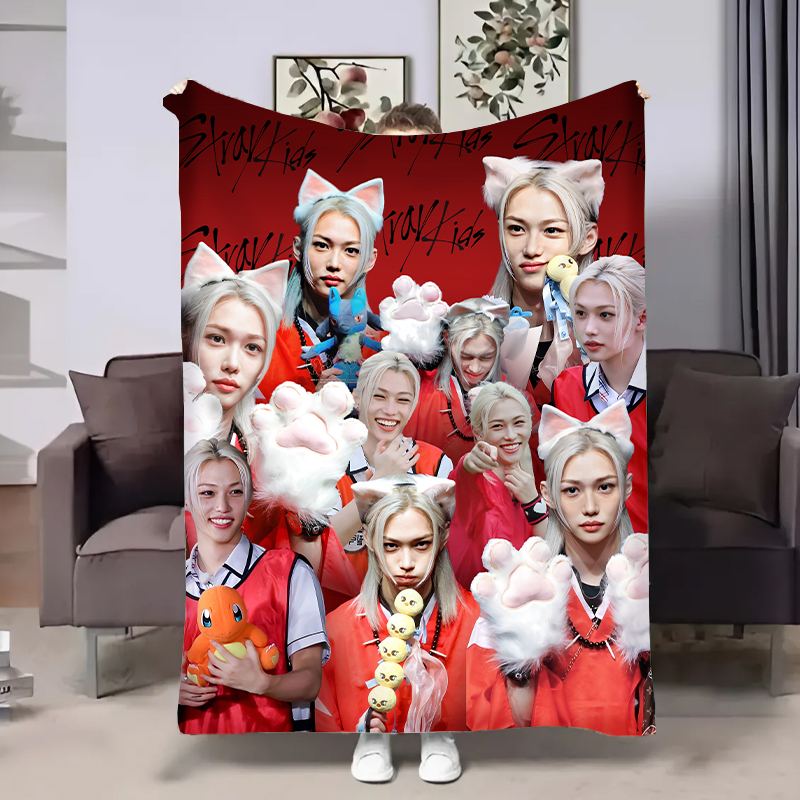 Плед 3D Stray Kids Felix 17965 160х200 см