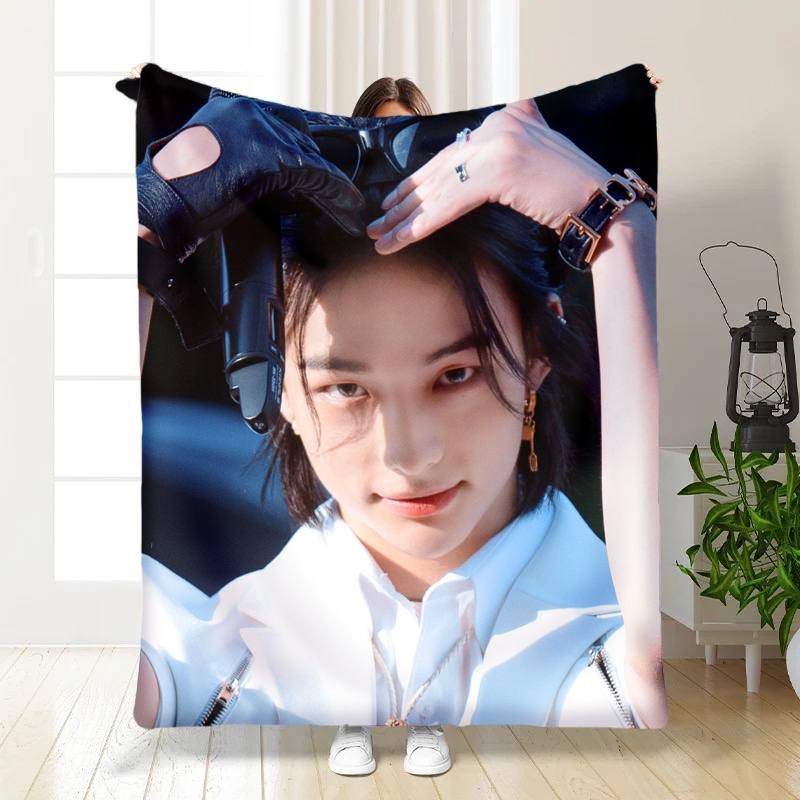 Плед 3D Stray Kids Hyunjin 15799 160х200 см