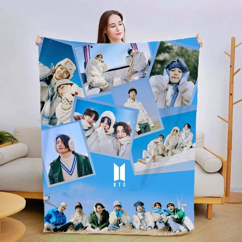 Плед 3D новогодний Зимний BTS №1 15378 160х200 см