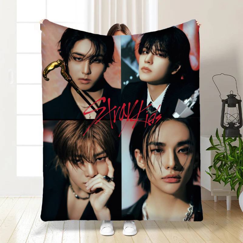 Плед 3D Stray Kids Коллаж 17099 160х200 см