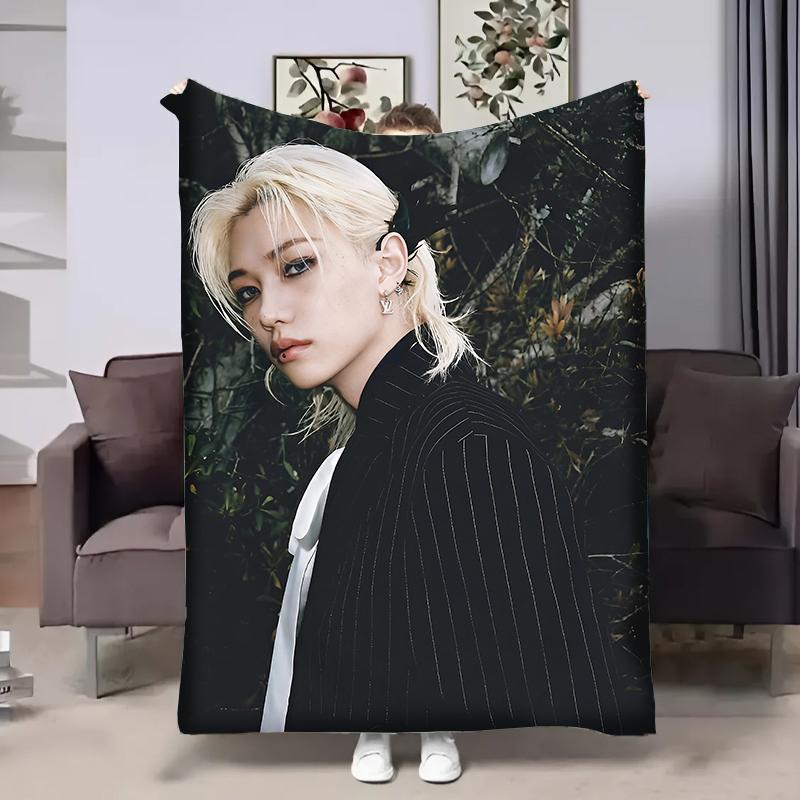 Плед 3D Stray Kids Феликс 32320 135х160 см
