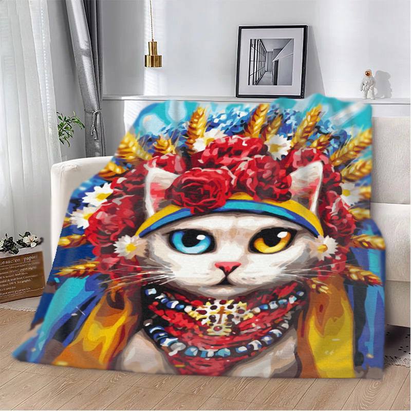 Плед 3D Украинский котик 12913 160х200 см