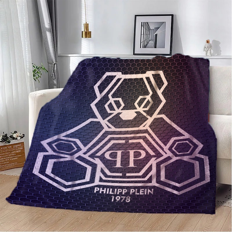 Плед 3D Philipp Plein Разноцветный 1978 10618 160х200 см