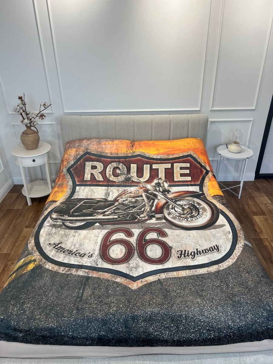 Плед 3D Route 66 10604 160х200 см