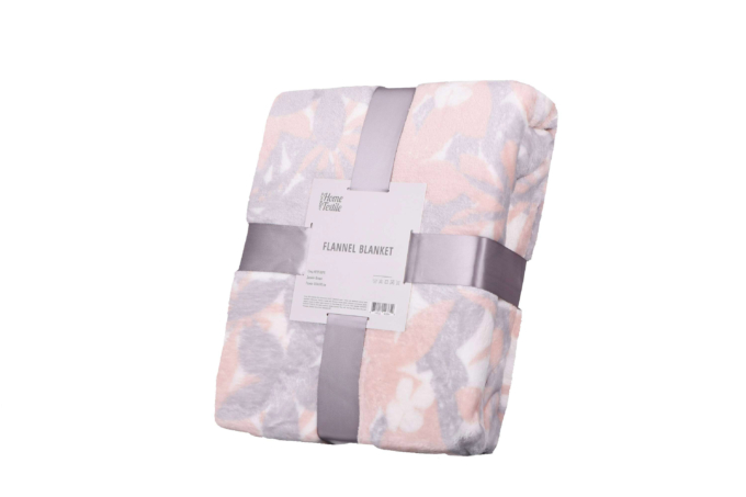 Плед Ardesto Flannel Флора ART-0106-PB 160х200 см фиолетовый