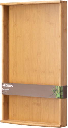 Поднос прямоугольный Ardesto Midori AR1450BM 50х30х7 см бежевый Поднос прямоугольный Ardesto Midori AR1450BM 50х30х7 см бежевый