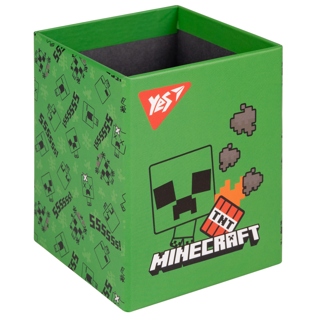 Подставка для письменных принадлежностей YES Minecraft 708215 8х8х10 см