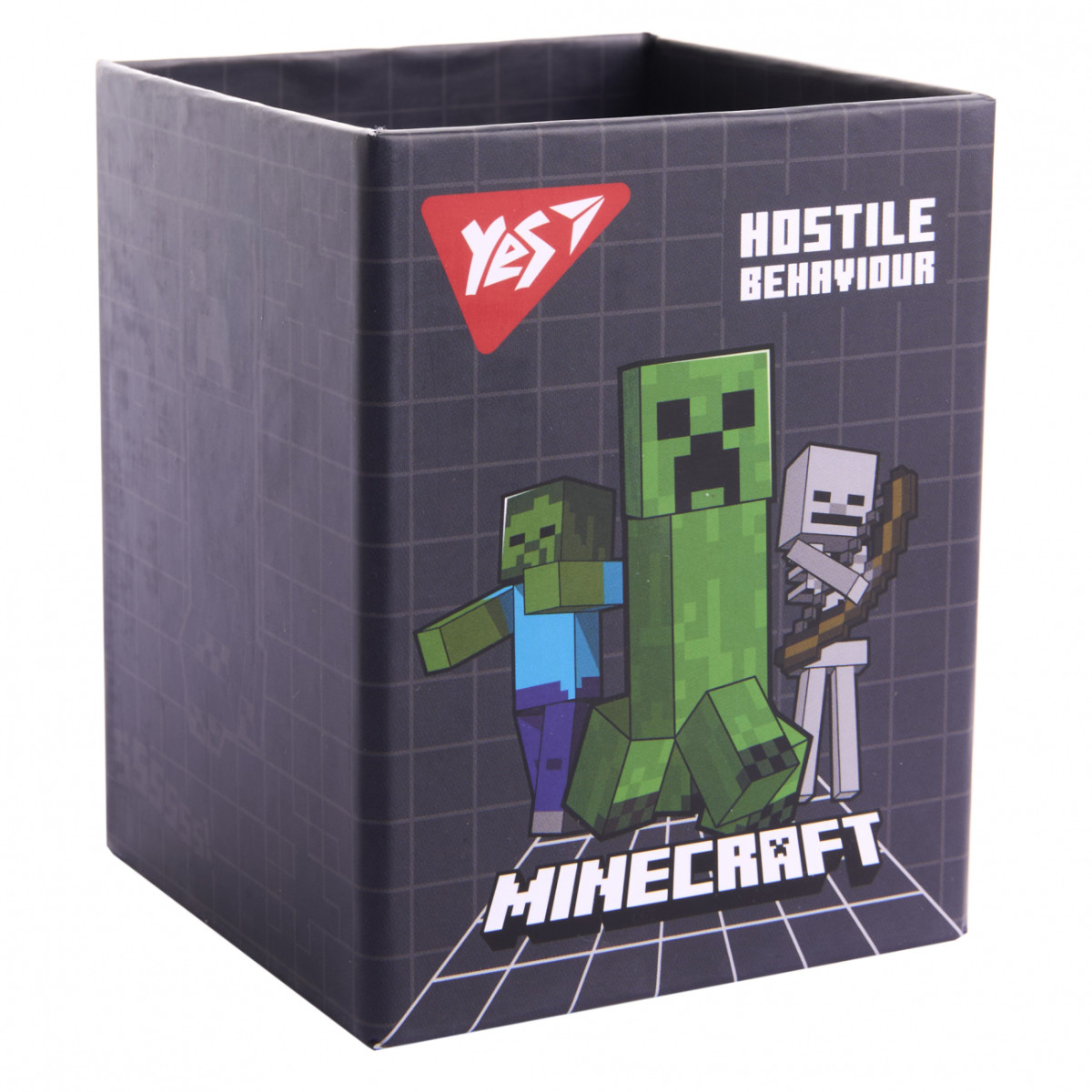 Подставка для письменных принадлежностей YES Minecraft 1 708332 8х8х10 см