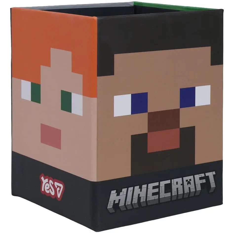Подставка для письменных принадлежностей YES Minecraft 708620 8х8х10 см