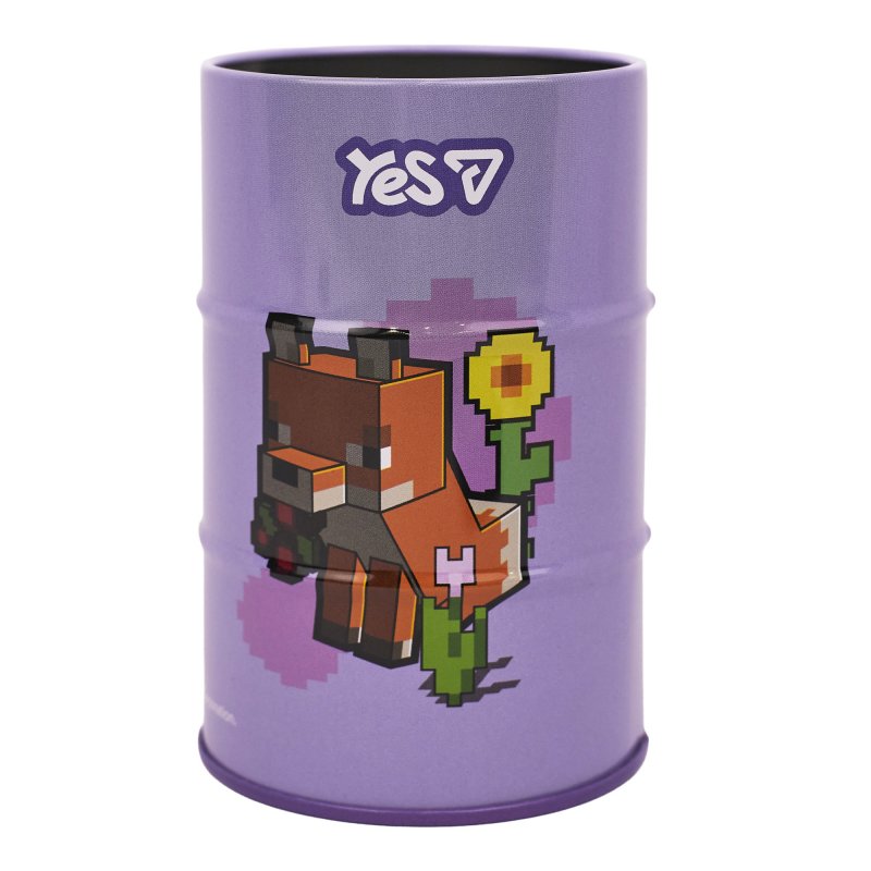 Подставка для письменных принадлежностей YES Minecraft Spring 470458 6,5х10,8 см