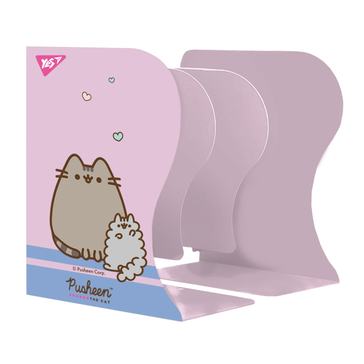 Подставка для книг раздвижная YES Sweet Pusheen 470531 19х10х15 см