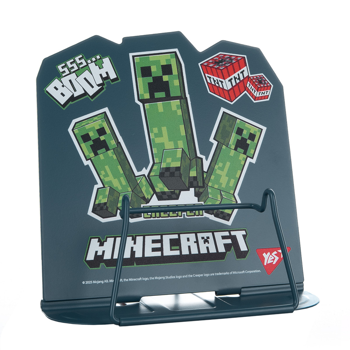 Подставка для книг фигурная YES Minecraft Creeper 470525 16х16.5х17 см