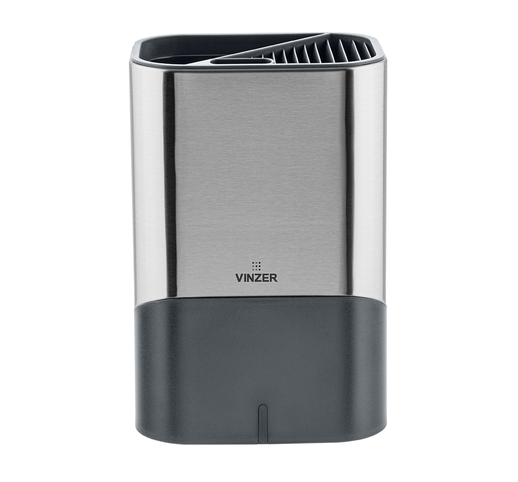 Подставка для ножей и кухонных принадлежностей Vinzer Graphite Collection VZ-50340 15х11.7х22.7 см