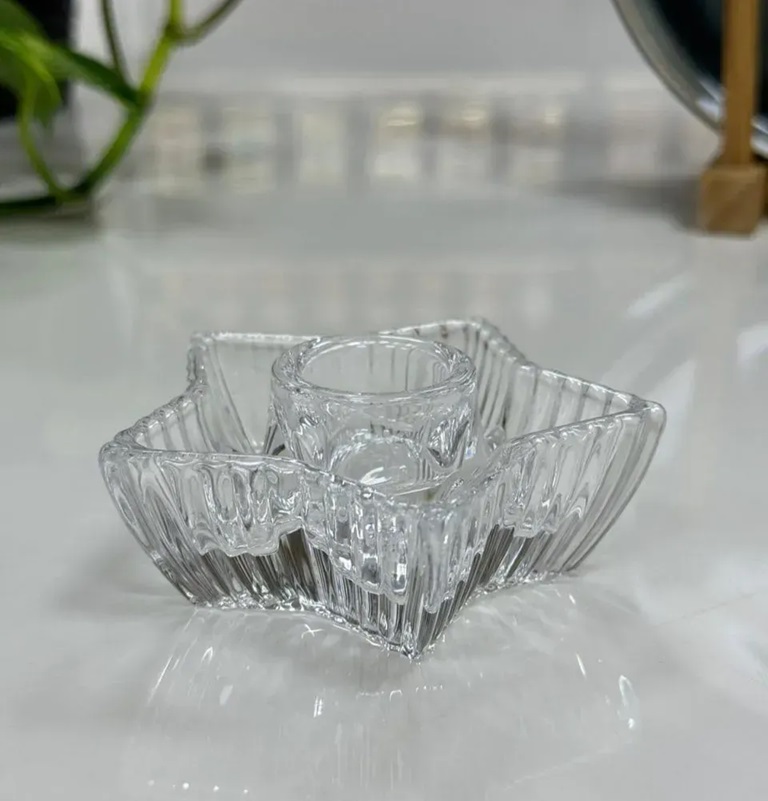 Подсвечник Olens Звезда 8030-370 9х3 см Подсвечник Olens Звезда 8030-370 9х3 см
