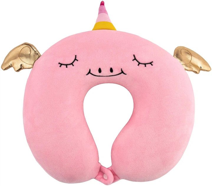 Подушка для шеи Ardesto Travel Unicorn ART3032NEP 30х30 см розовая