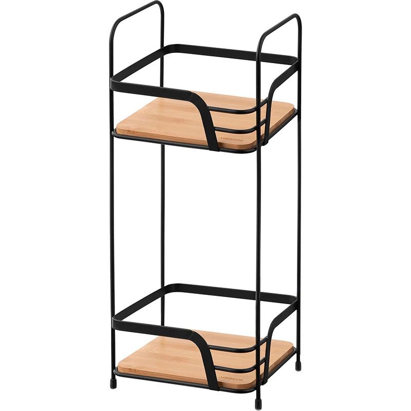 Полка в ванную 2-ярусная Ardesto Minimalism ARHK4502BB 16х15.5х40 см черная Полка в ванную 2-ярусная Ardesto Minimalism ARHK4502BB 16х15.5х40 см черная