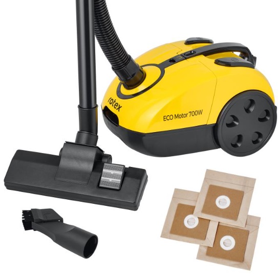 Пылесос Rotex EСo Сlean RVB16-Y 700 Вт желтый