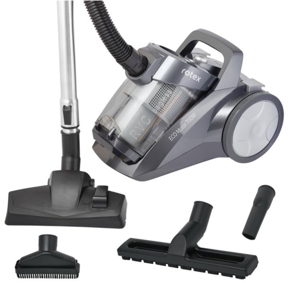 Пылесос Rotex Parquet Plus RVC18-G 700 Вт черный