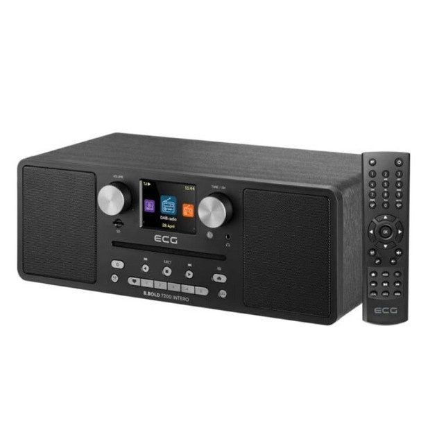 Радиоприемник EСG B-BOLD-7200-blaСk 35х12х20,5 см черный Радиоприемник EСG B-BOLD-7200-blaСk 35х12х20,5 см черный