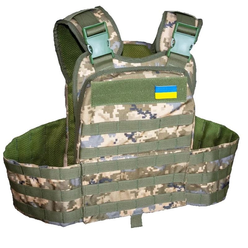Плитоноская тактическая Kirasa ВСУ (ЗСУ) KI104-1 пиксель