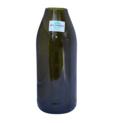 Ваза стеклянная Mazhura Vine MZ-708354 20х7.5 см