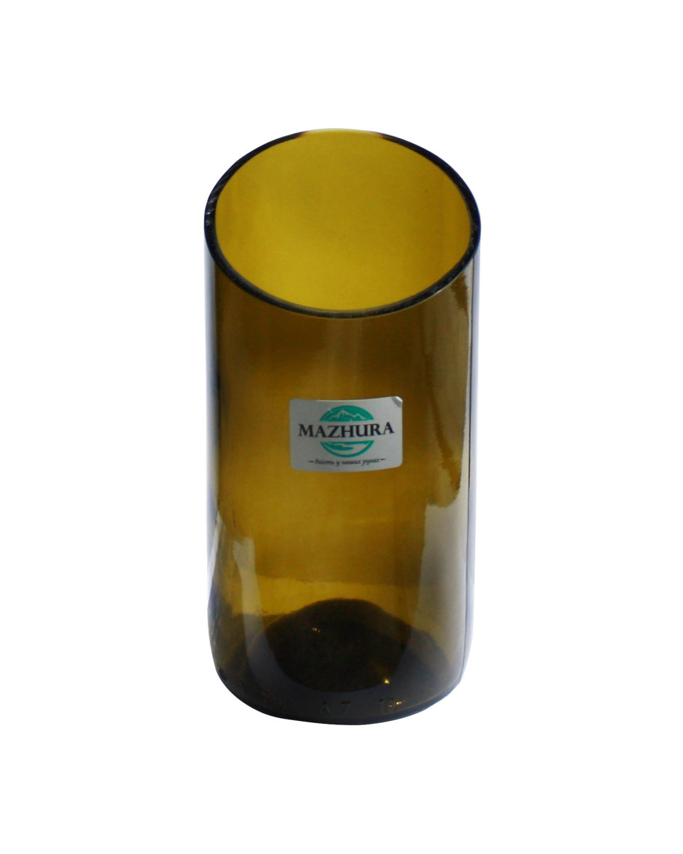 Ваза стеклянная Mazhura Vine MZ-706778 15х7.5 см