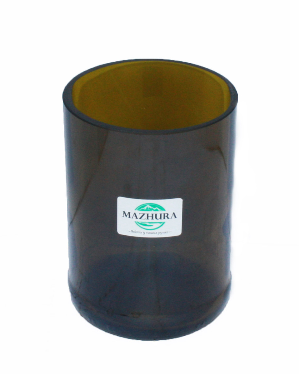 Ваза стеклянная Mazhura Vine MZ-706634 12х8 см