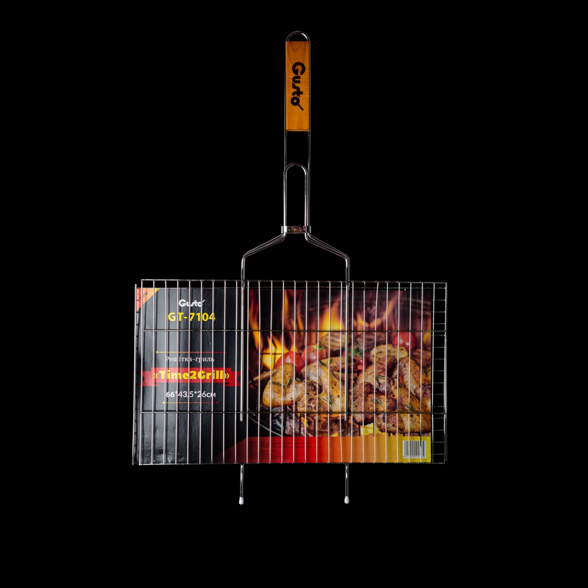 Решетка для гриля Gusto Time2Grill GT-7104 66x43.5x26 см Решетка для гриля Gusto Time2Grill GT-7104 66x43.5x26 см