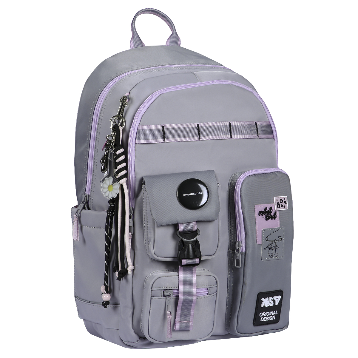 Рюкзак школьный YES TS-43L Rebel Soul 550479 20.6 л