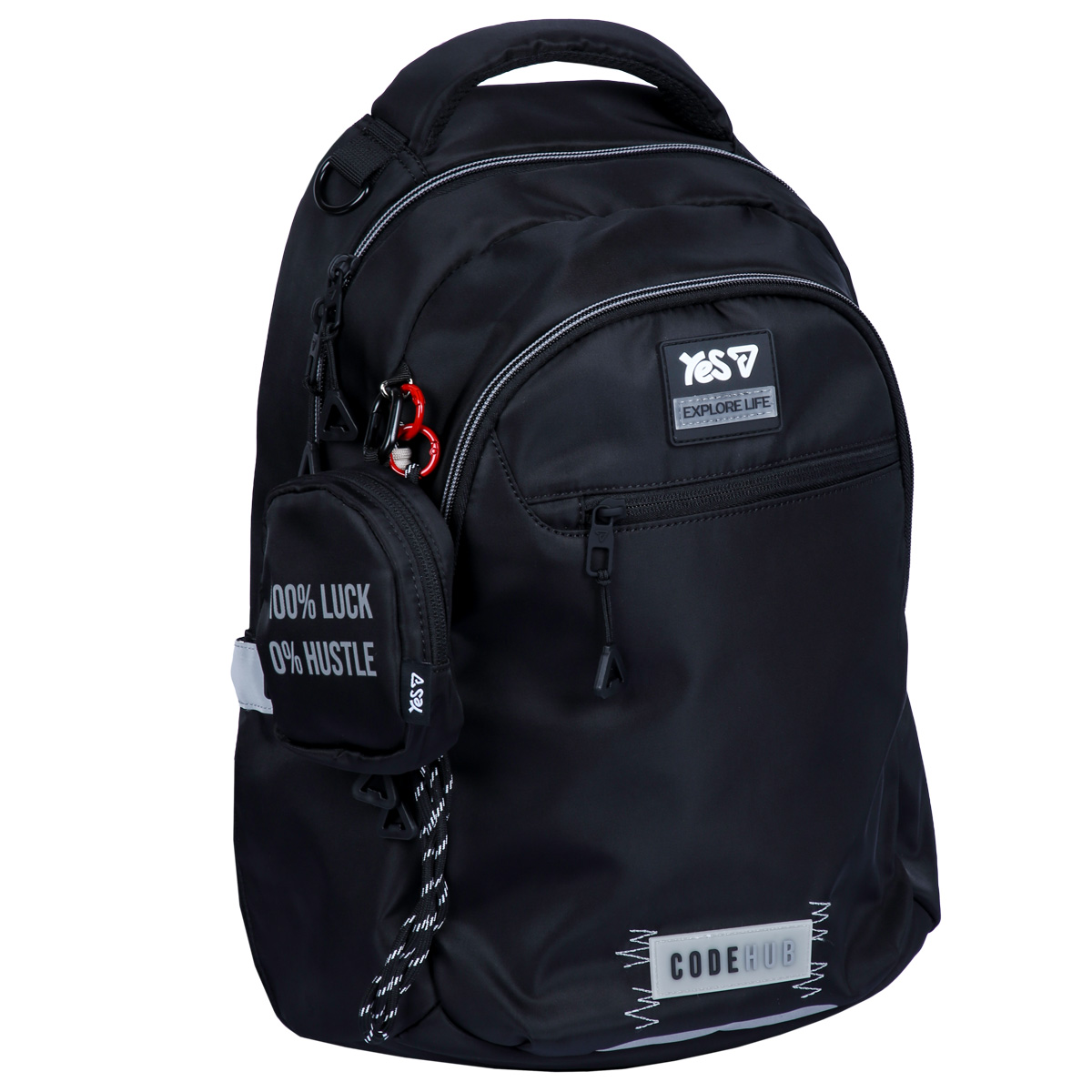Рюкзак школьный YES ТS-54M Code Hub 550331 15.9 л