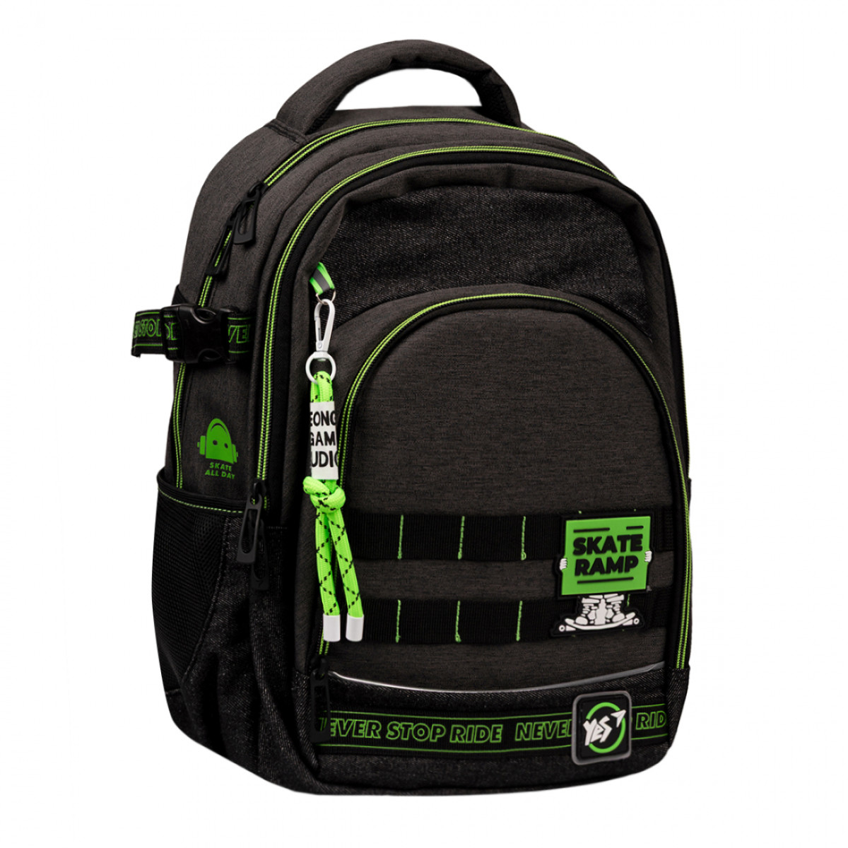 Рюкзак школьный YES TS-109 Rebel Society 550005 12.5 л