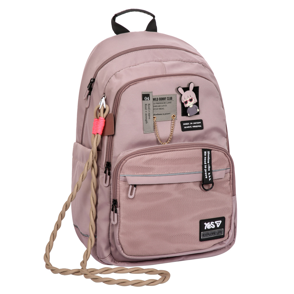Рюкзак школьный YES TS-47L Bunny Club 550366 27.4 л