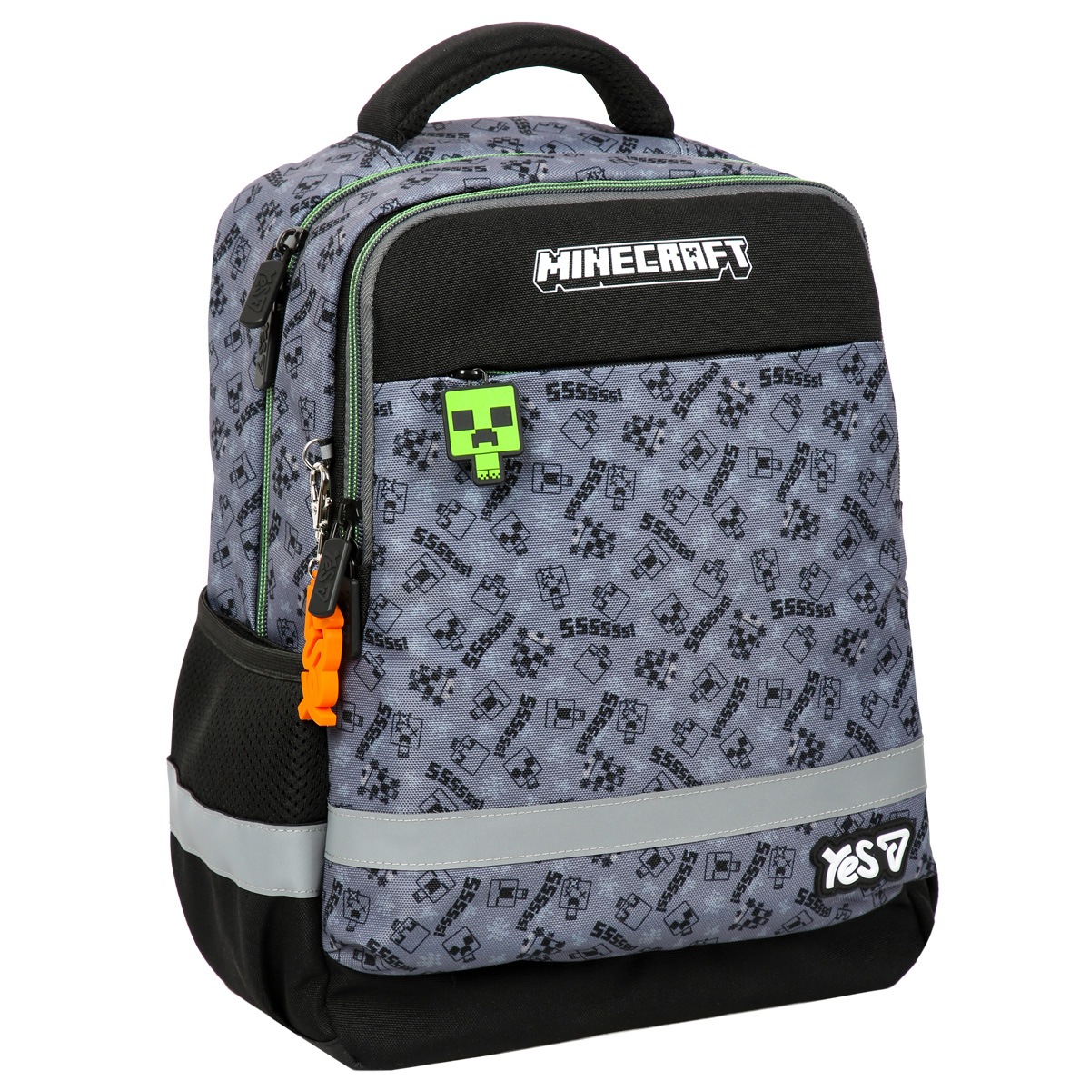 Рюкзак школьный YES S-52S Ergo Minecraft Effect 550275 15.5 л