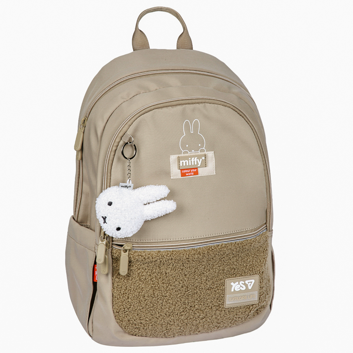Рюкзак школьный YES TS-113M Miffy Softness 550318 17.7 л