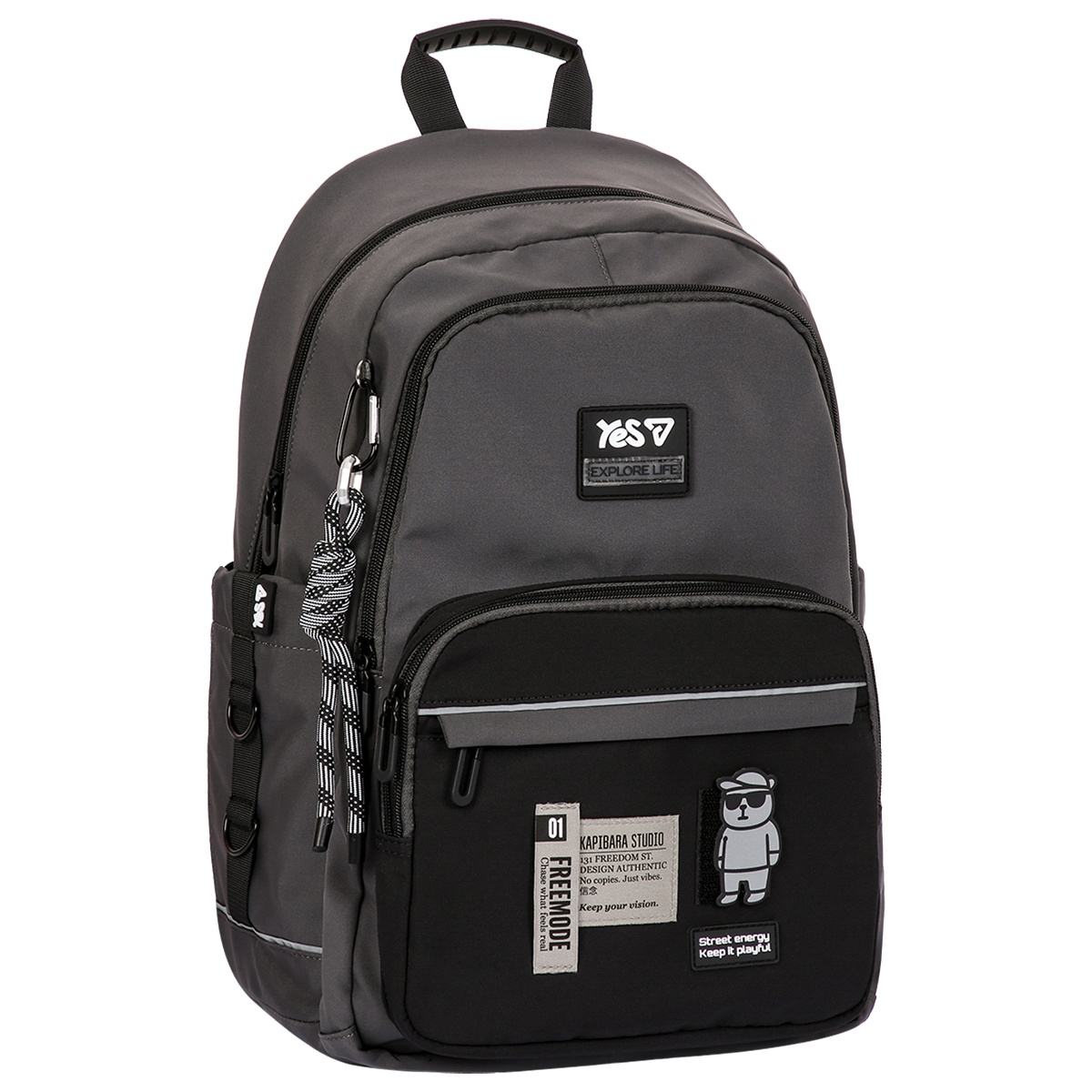 Рюкзак школьный YES TS-47L Free Mode 550371 27.4 л