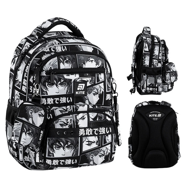 Рюкзак школьный Kite Education Anime Boy K25-773M-4 15 л