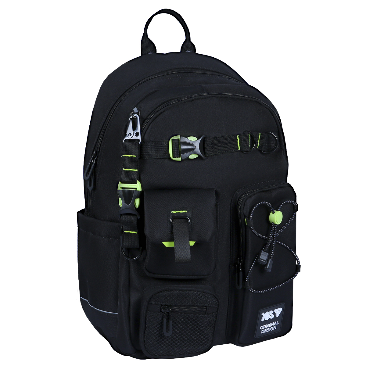 Рюкзак школьный YES TS-43L Just Black 550480 20.6 л