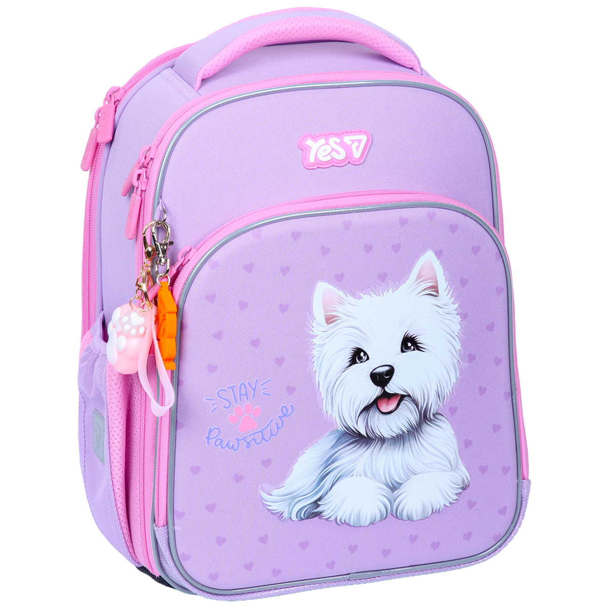 Рюкзак школьный каркасный YES S-78M Stay Pawesome 550226 18.7 л
