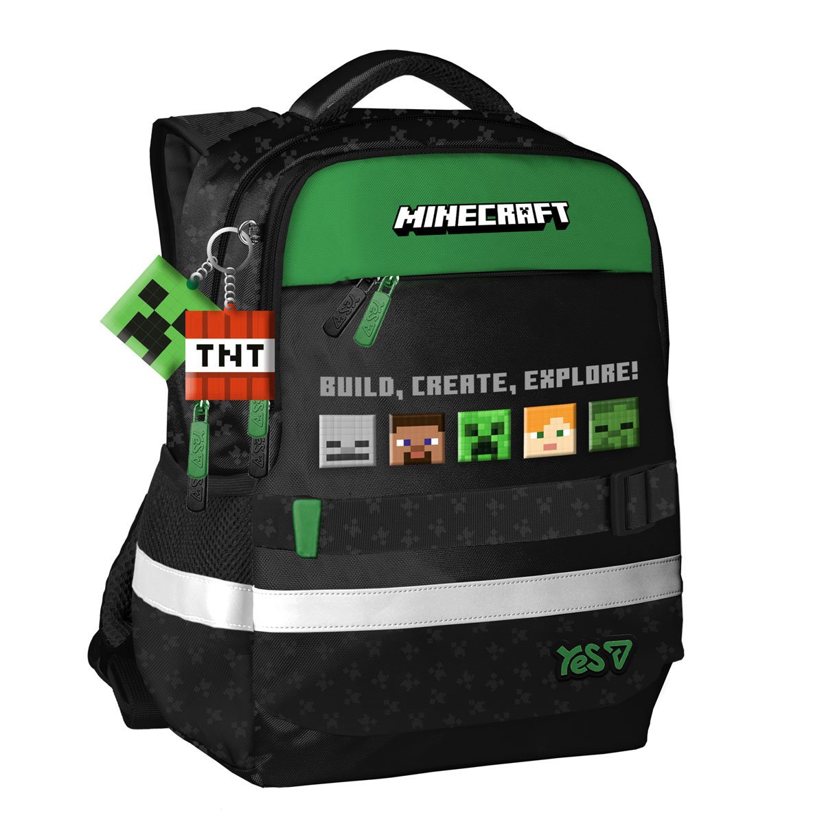 Рюкзак школьный YES S-52 Ergo Minecraft Reality 550274 13 л