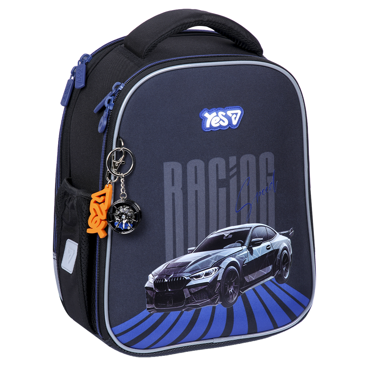 Рюкзак школьный каркасный YES H-100S Racing Speed 550216 14.7 л