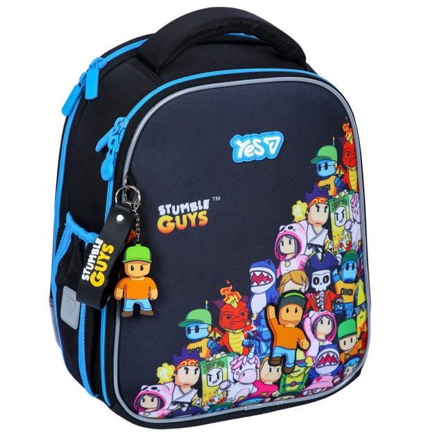Рюкзак школьный каркасный YES H-100S Stumble Guys 550489 14.7 л